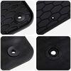 vidaXL Car Mat 4 pcs Black Rubber