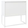 vidaXL Sideboard White 75x35x75 cm Steel