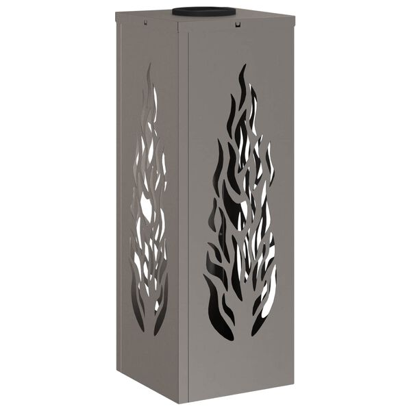 vidaXL Solar LED Pathway Light 2 pcs Bronze Weathering Steel