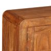 vidaXL TV Cabinet Solid Wood with Honey Finish 120x30x40 cm