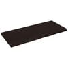 vidaXL Bathroom Countertop Dark Brown 140x60x(2-6) cm Treated Solid Wood