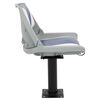 vidaXL Boat Seat with Pedestal Height Adjustable 360&deg; Rotatable