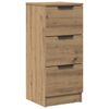 vidaXL Sideboard Artisan Oak 30x30x70 cm Engineered Wood