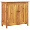 vidaXL Garden Cabinet 75x35x70 cm Solid Wood Acacia