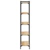vidaXL Bookcase 5-Tier Sonoma Oak 80x30x154 cm Engineered Wood