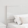 vidaXL Headboard with Headboard Gloss White 75 cm Engineered wood