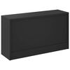 vidaXL Shoe Bench Black 80x24x45 cm Engineered Wood