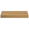 vidaXL Wall Shelf 4 pcs Brown 40 x 23.5 x 4 cm Engineered Wood