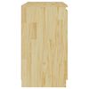 vidaXL Side Cabinet 60x36x65 cm Solid Wood Pine