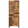 vidaXL Highboard Old Wood 69.5 x 34 x 180 cm Engineered Wood