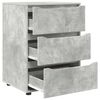 vidaXL Storage Cabinet Concrete Grey 60 x 48 x 81 cm Engineered Wood
