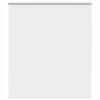 vidaXL Roller Blind Blackout White 130x175 cm Fabric Width 126.6 cm Polyester
