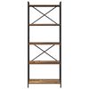 vidaXL Bookshelf Old wood 60 x 30 x 155 cm Engineered Wood