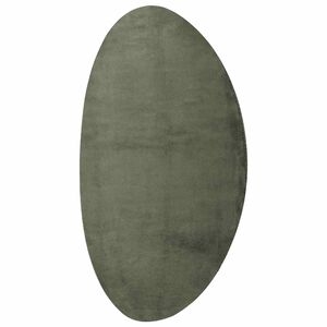 vidaXL Carpet HUARTE Forest green 100 x 200 cm Polyester