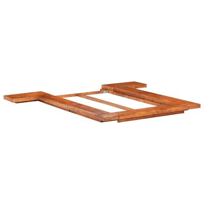 vidaXL Japanese Futon Bed Frame Solid Acacia Wood 100x200 cm