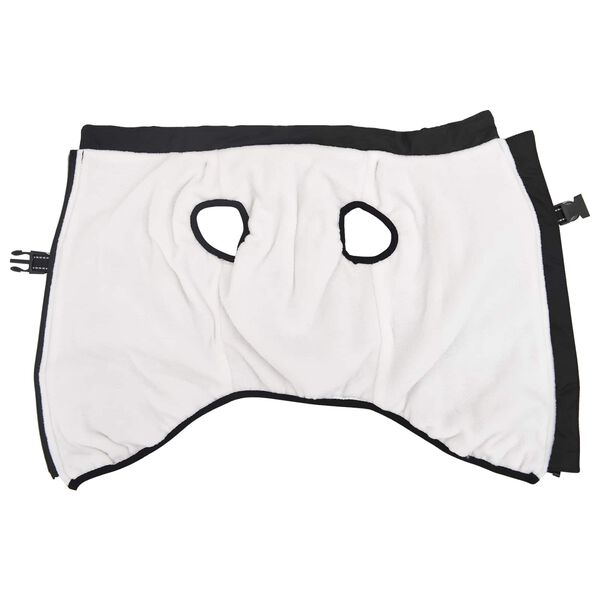 vidaXL Dog Coat Black L48