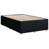 vidaXL Bed Frame without Mattress Black&nbsp;Double Fabric
