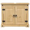 vidaXL Bathroom Sink Cabinet Corona 73x33x60 cm Solid Wood Pine