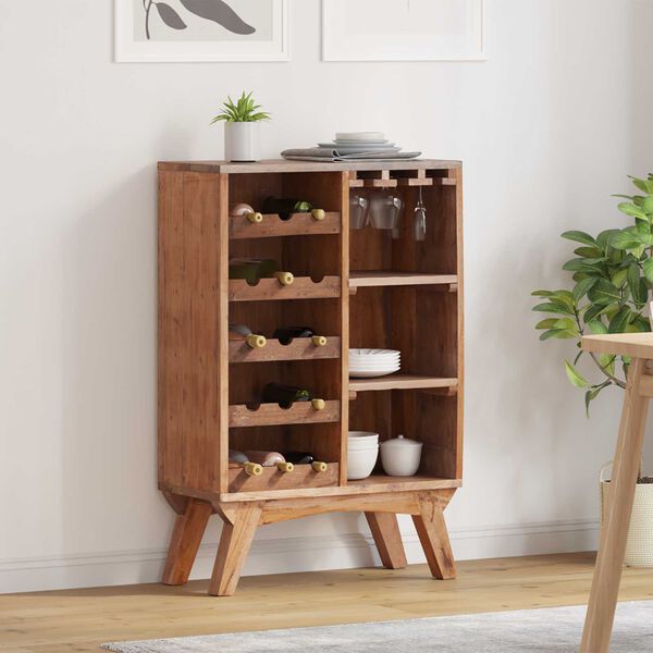 vidaXL Rack Brown 60 x 30 x 90 cm Solid Reclaim Wood