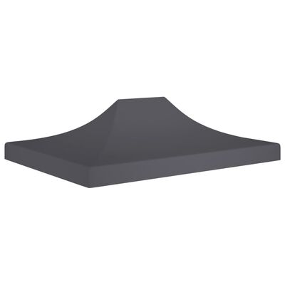vidaXL Party Tent Roof 4x3 m Anthracite 270 g/m²