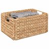 vidaXL Storage Baskets 2 pcs Natural 35 x 25 x 17 cm Water hyacinth