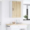 vidaXL Kitchen Cabinet with Storage Kalmar Sonoma Oak 50 x 31 x 80 cm
