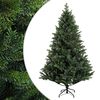 vidaXL Artificial Hinged Christmas Tree 120 cm PVC and Metal Green