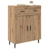 vidaXL Sideboard Artisan Oak 69.5 x 34 x 90 cm Engineered Wood