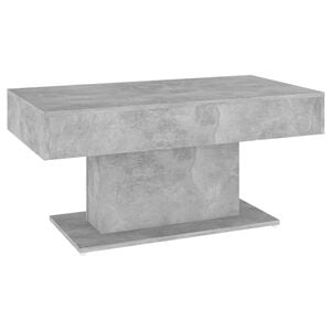 vidaXL Coffee Table Concrete Grey 96x50x45 cm Engineered Wood