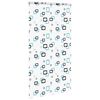 vidaXL Shower Roller Blind with Cassette 120x240 cm Fabric Width 116 cm