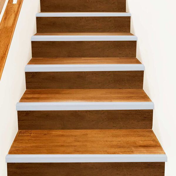 vidaXL Stair Nosings 30 pcs Silver 67 x 3.5 x 3 cm Aluminium