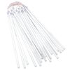 vidaXL Meteor Lights 20 pcs 50 cm Blue 720 LEDs Indoor Outdoor