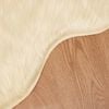 vidaXL Faux Sheepskin Rug Tafalla Cream 80 x 120 cm Polyester