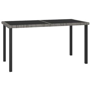 vidaXL Garden Dining Table | Grey