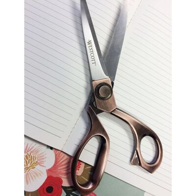 WESTCOTT Vintage Scissors with Copper Handle 200 mm