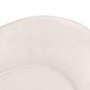 vidaXL Dog Sofa Cream 69x49x40 cm Plush