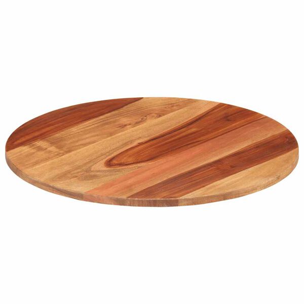 vidaXL Table Top Solid Wood Acacia Round 15-16 mm 40 cm