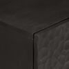vidaXL Side Cabinet Black 60x33x75 cm Solid Wood Mango