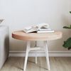 vidaXL Table Top &Oslash;50x4 cm Round Solid Wood Beech