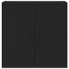 vidaXL Wall Cabinet Black 60x31x60 cm Engineered Wood