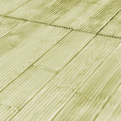 vidaXL Decking Boards 60 pcs 7.2 m² 1m Impregnated Solid Wood Pine