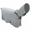 vidaXL Horse Blanket Full Light Grey and Pink Polyester