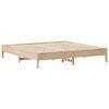 vidaXL Bed Frame without Mattress 200x200 cm Solid Wood Pine