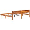 vidaXL Bed Frame without Mattress Solid Wood 200x200cm