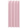 vidaXL Blackout Curtains with Rings 2 pcs Baby Pink 260 x 140 cm