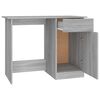 vidaXL Desk Grey Sonoma 100x50x76 cm Engineered Wood