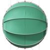 vidaXL Pool Dome Folding Manual Blue 336 x 322 x 160 cm