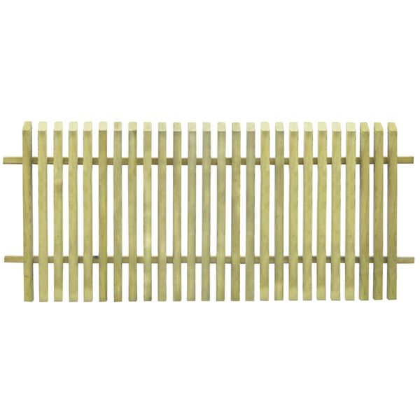 vidaXL Garden Fence Impregnated Pinewood 170x75 cm