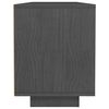 vidaXL TV Cabinet Grey 110x30x40 cm Solid Pinewood