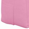 vidaXL Back Pillow Pink 120 x 24 x 50 cm Fabric